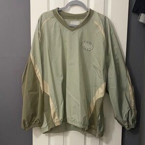 Kith Olive and Cream Logo Sweatshirt